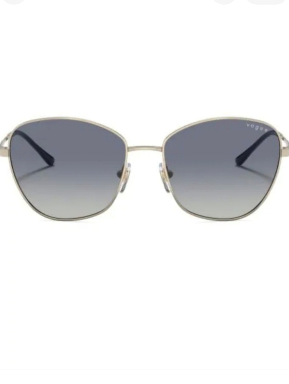 NWT Vogue BLue and silver sunglasses